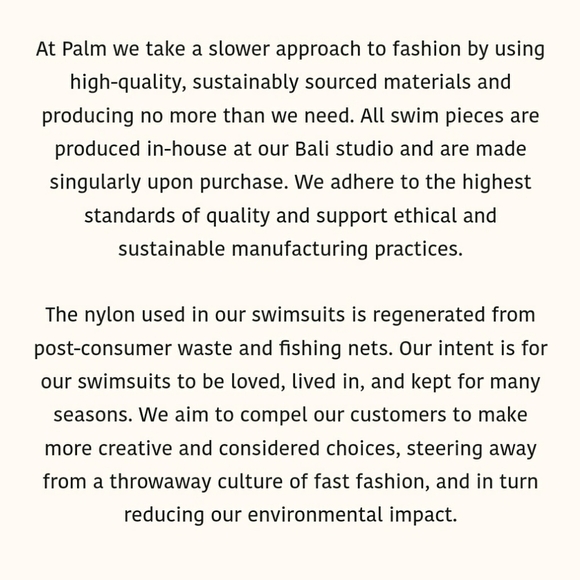 PALM Mesa two piece bikini: bandeau top and high rise bottom - Picture 16 of 16